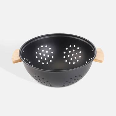 Cedidlo s bambusovými úchytmi 24x28 cm