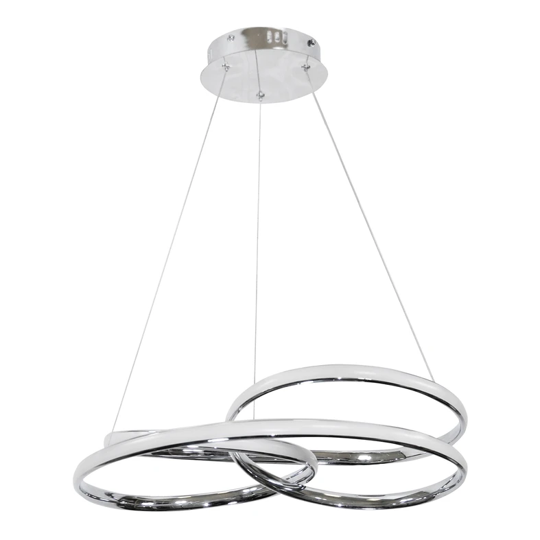 Luster na lanku LED chróm ORBI