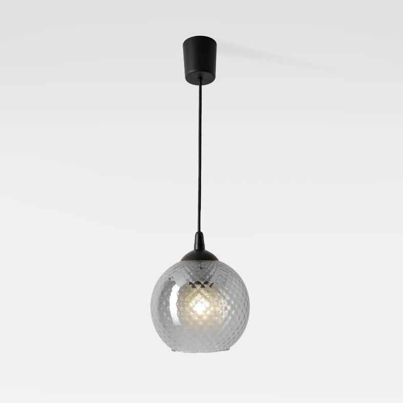 Lampa posiada oprawę dla 1 żarówki LED typu E27 o mocy maksymalnej 15W.