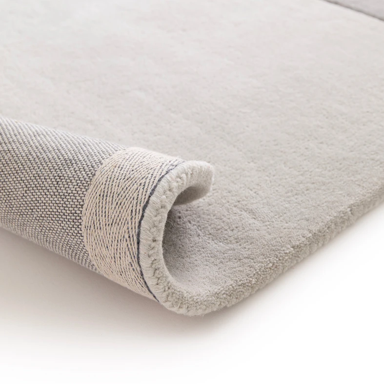 Vlnený koberec ELEMENTS do obývačky, krémovo-šedý 120x170 cm