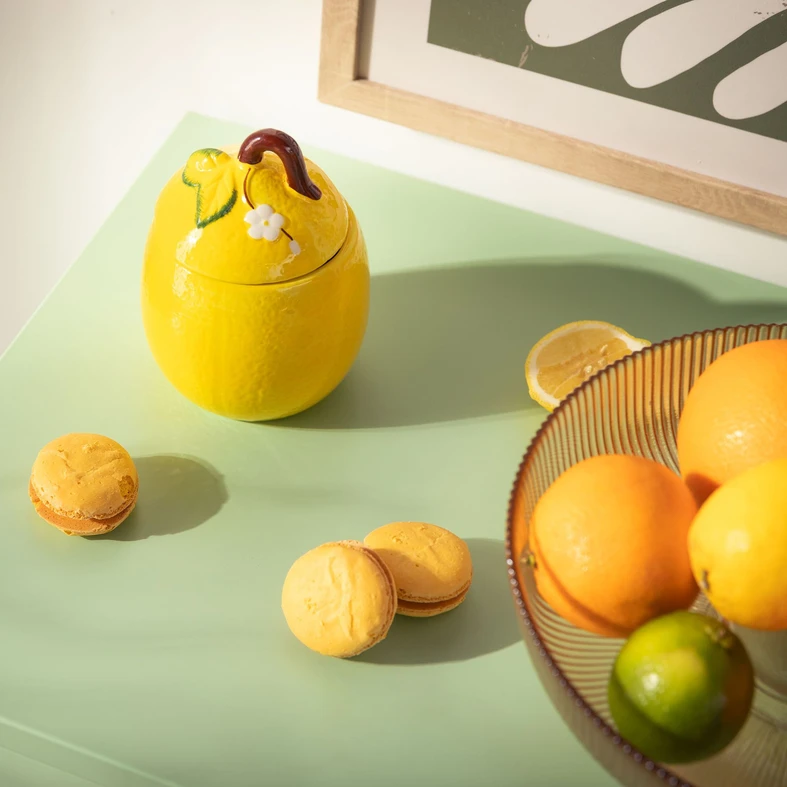 Nádoba s vekom CITRÓN 500 ml