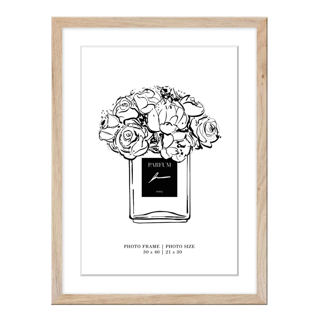 Rám FLORYDA s paspartou s fotografiou 21x30 cm