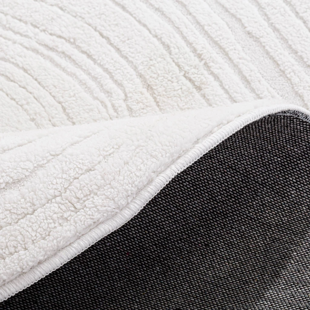 Krémový koberec ACTION, 120 cm