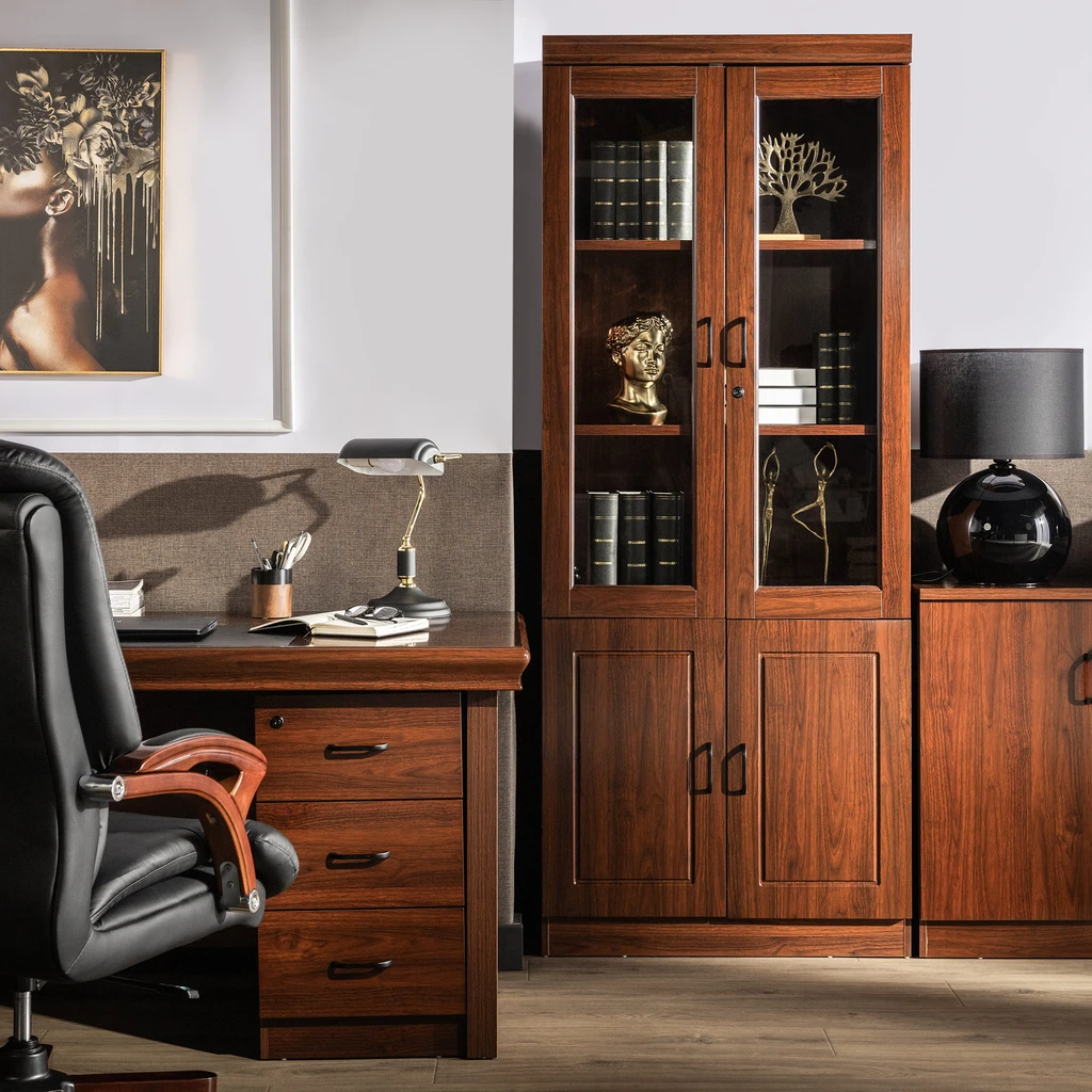 ROMA sivo-zlatá retro stolná lampa