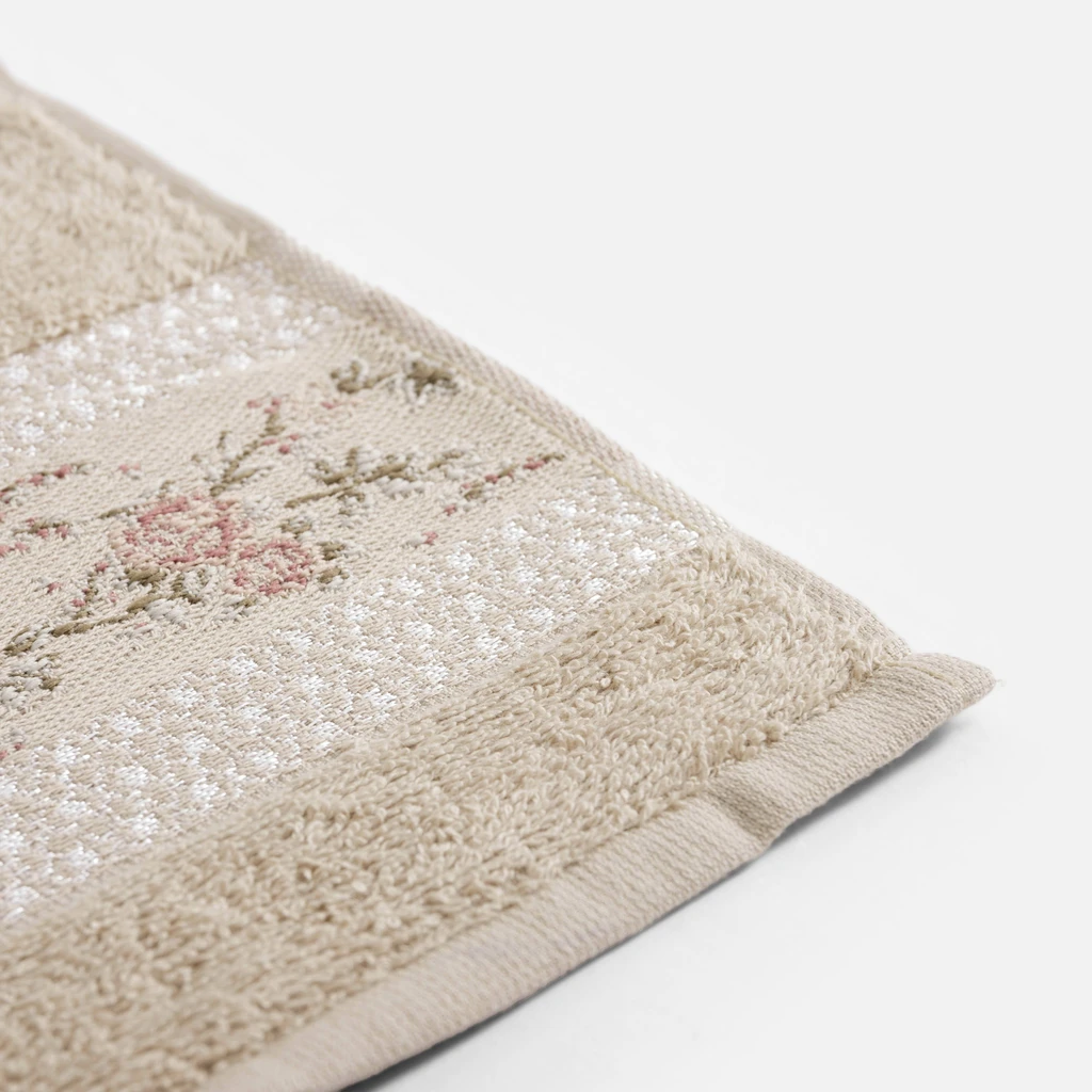 Bavlnený uterák v béžovej farbe PROVENCE 50x90 cm