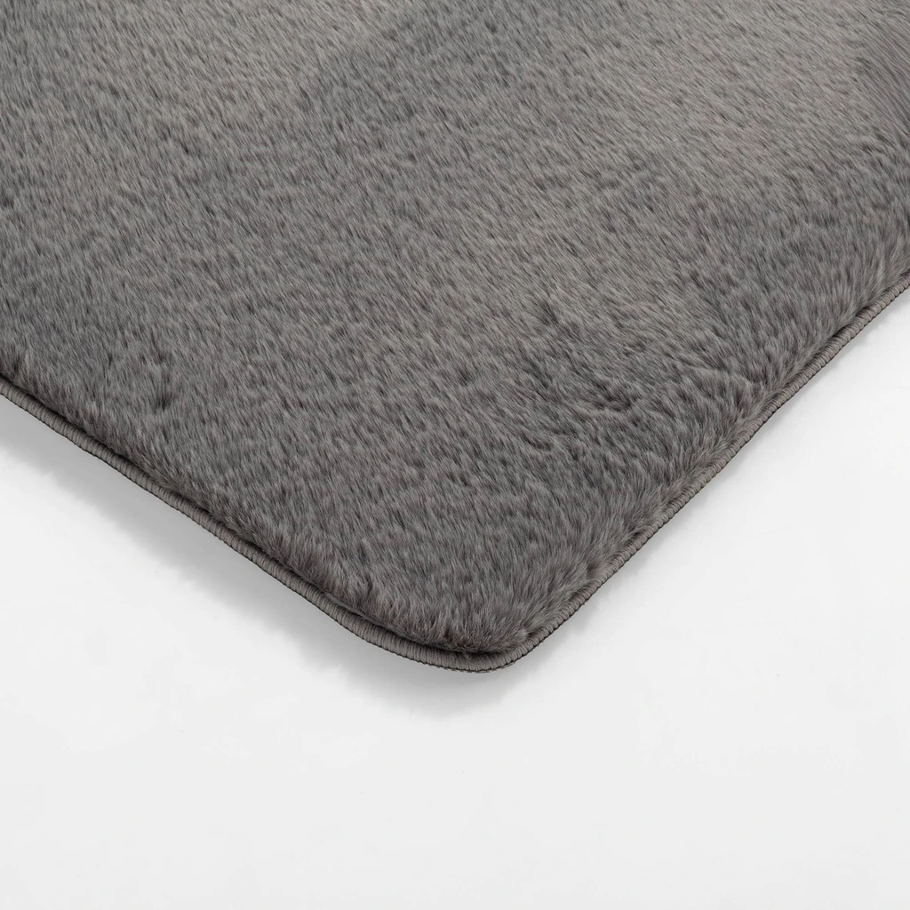 Tmavosivý moderný koberec RABBIT, 120x160 cm