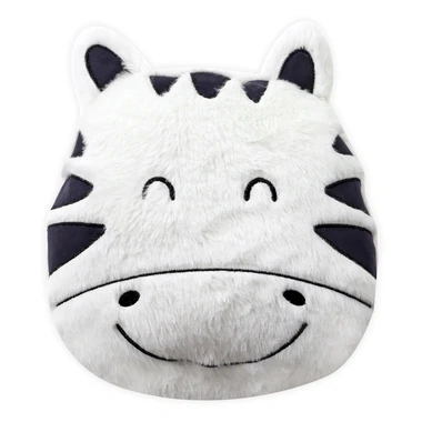 Vankúš plyšák MIMI ZEBRA 33x30 cm