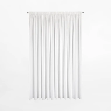 Záclona na páske v bielej farbe DEBRA 400x270 cm