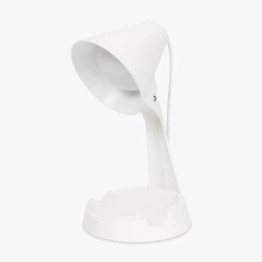  SULE Stolná LED lampa, USB, biela