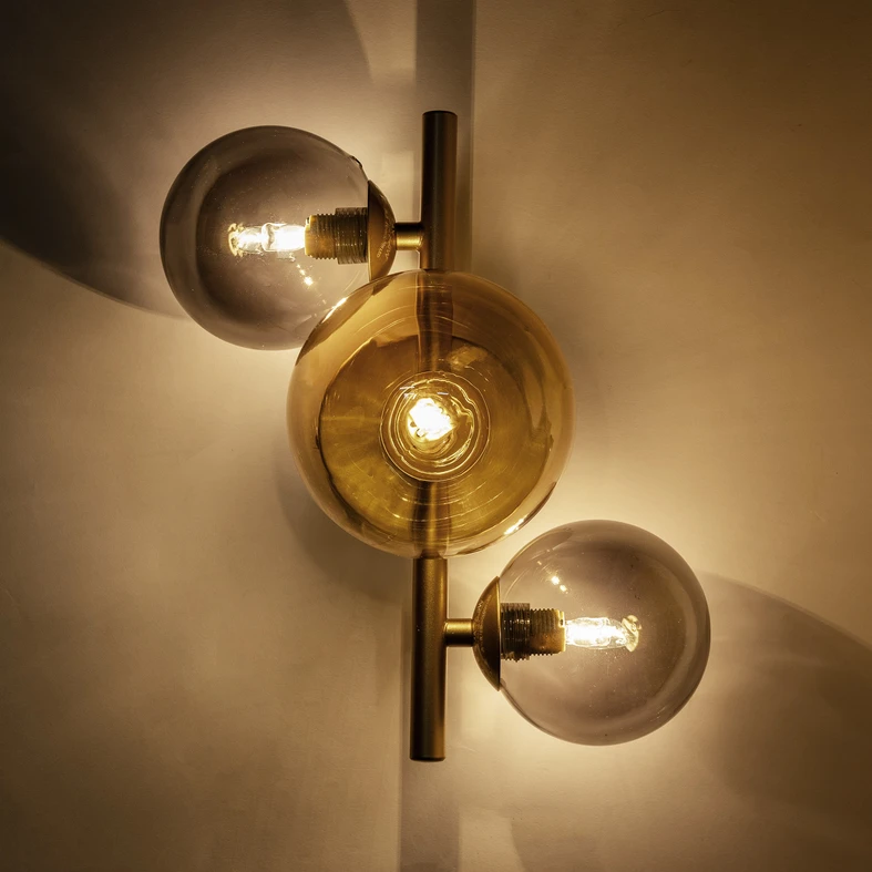 Nástenné svietidlo zlaté VILLA