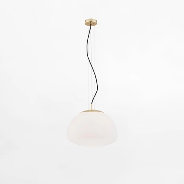 Závesné svietidlo mosadz TRINI priemer 40 cm