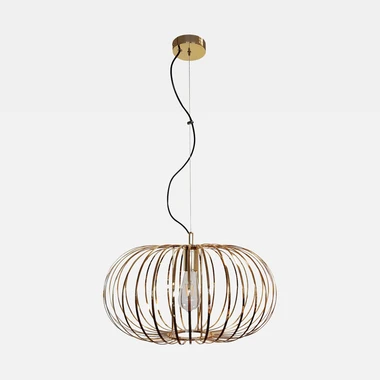 Závesné svietidlo zlaté GLOBE