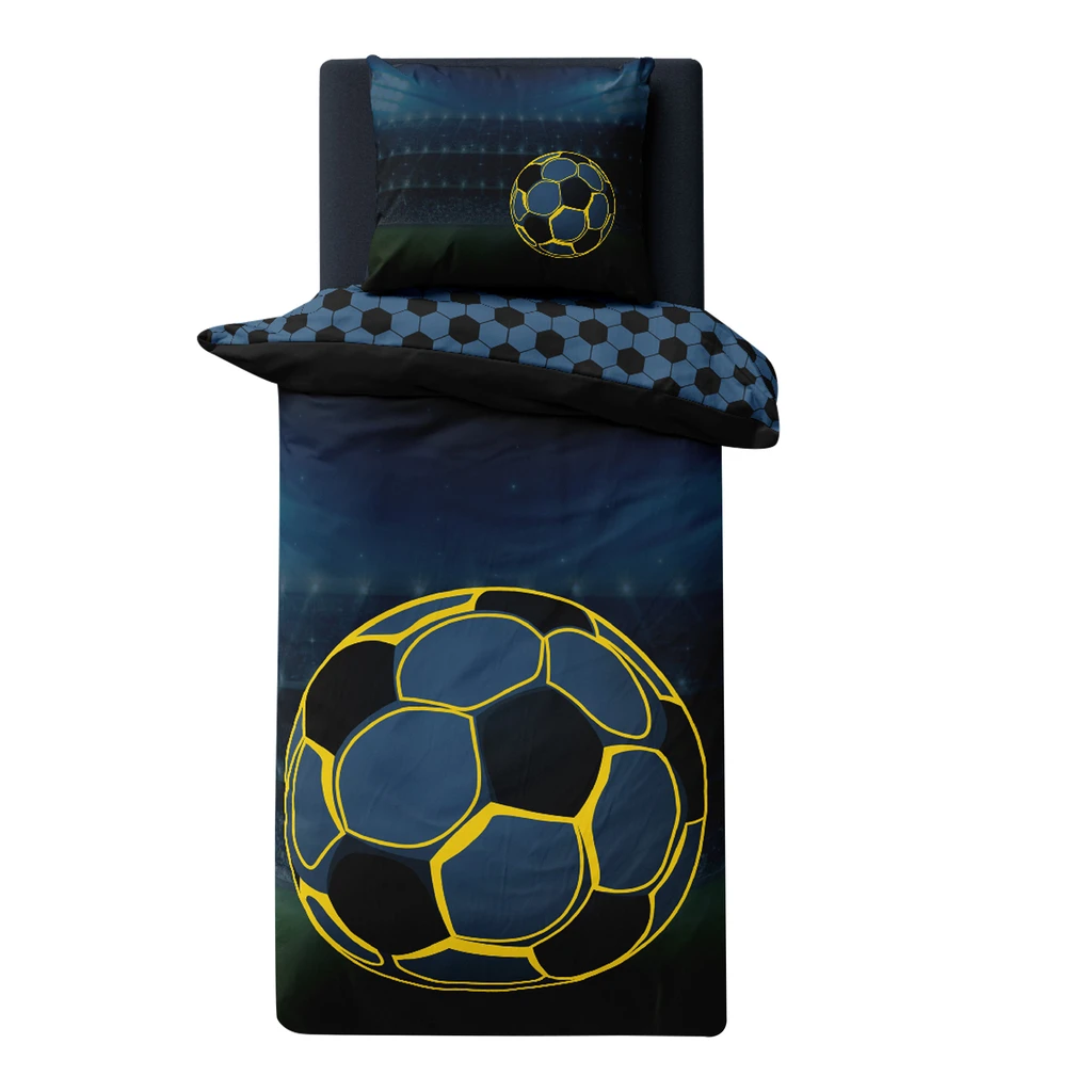 Detské obliečky svietiace v tme FLUO LOPTA 140x200 cm
