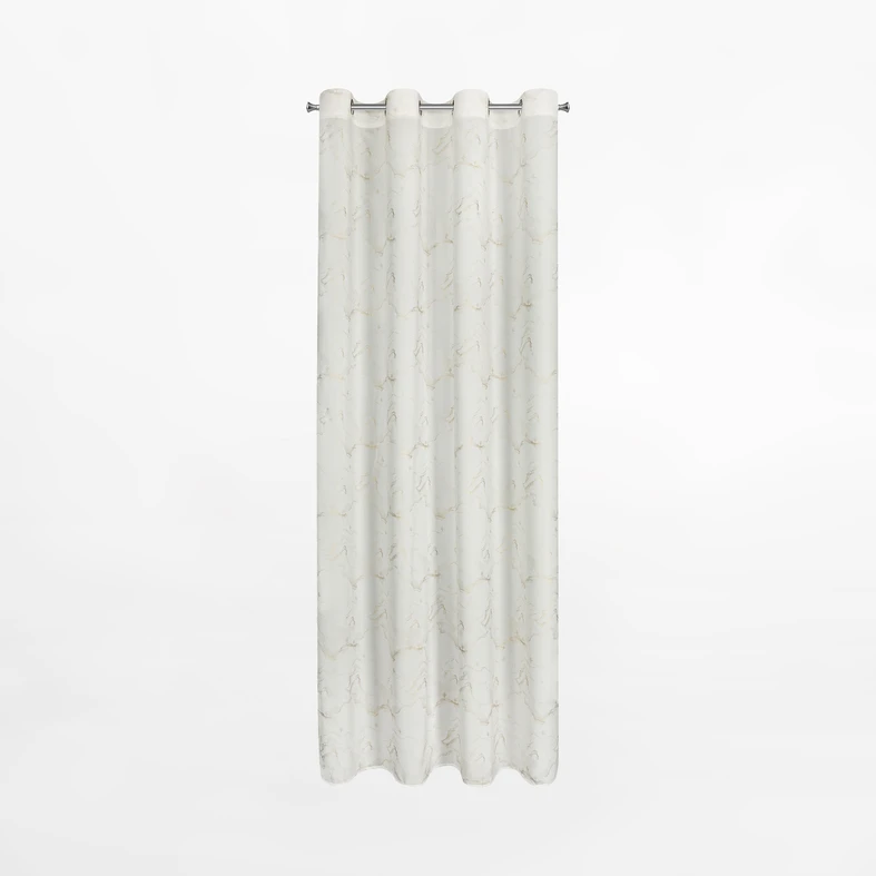 Záves na kolieskach ecru EMILI 140x250 cm