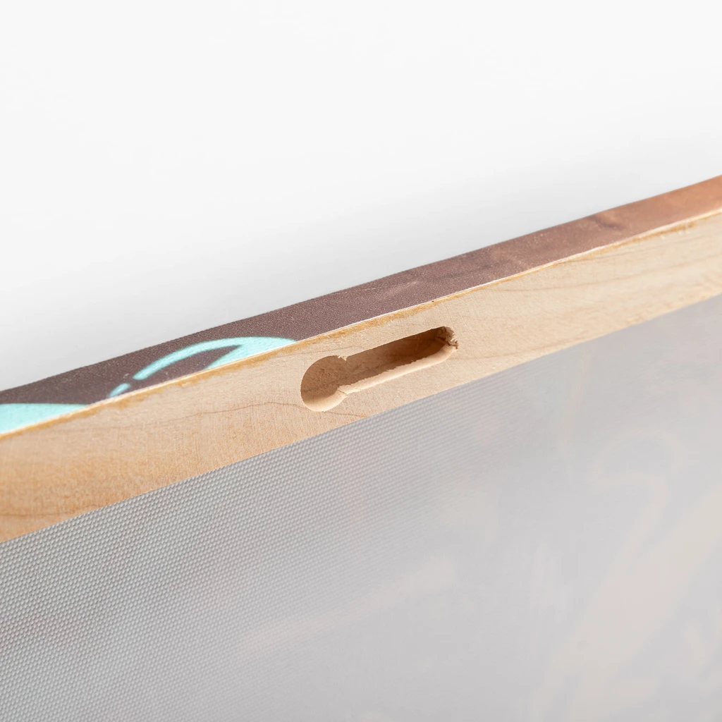 Obraz z grafiką małpy w słuchawkach