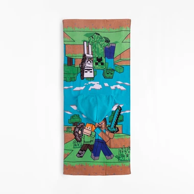 Poncho osuška MINECRAFT 50x115 cm