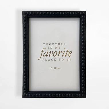 Rám na fotografiu 13x18 cm čierny
