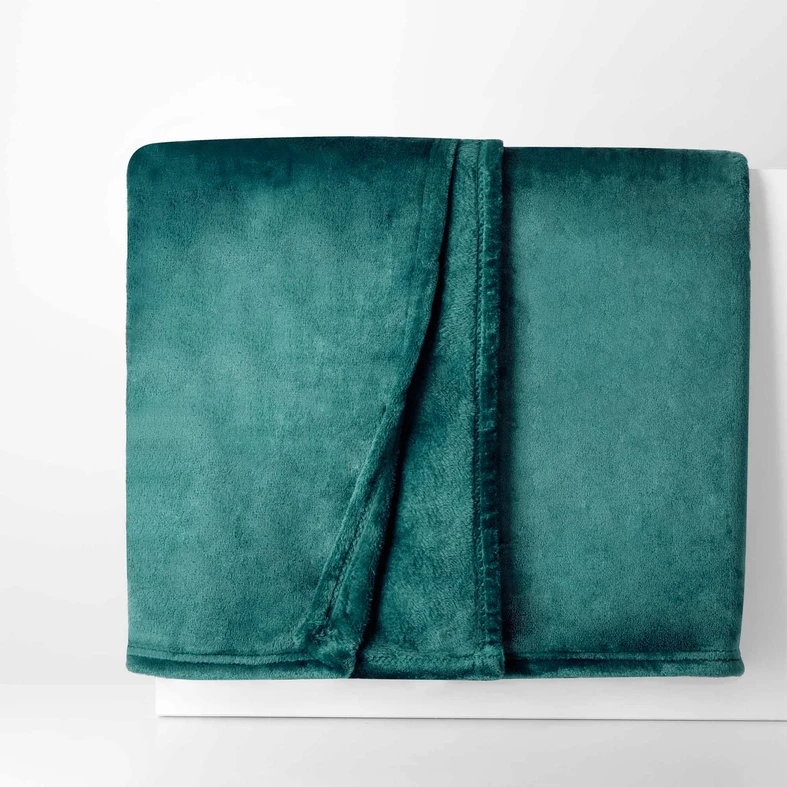 Tyrkysová deka VERIA 150x200 cm