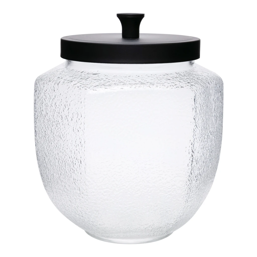 Sklenená nádoba s kovovým vekom, 2,4 l