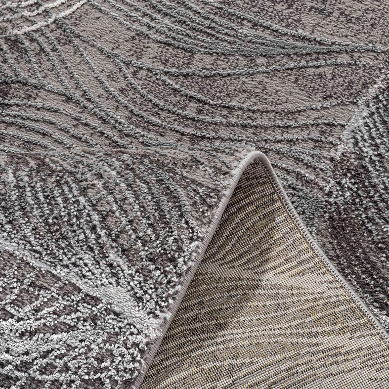 Koberec do obývacej izby SPAZZIO, sivý, 80x150 cm