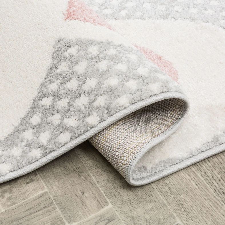 Koberec LUPPO do detskej izby, sivý 80x150 cm