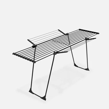 Sušiak na bielizeň s nastaviteľnou dĺžkou čierny CASAFLEX ULTRA