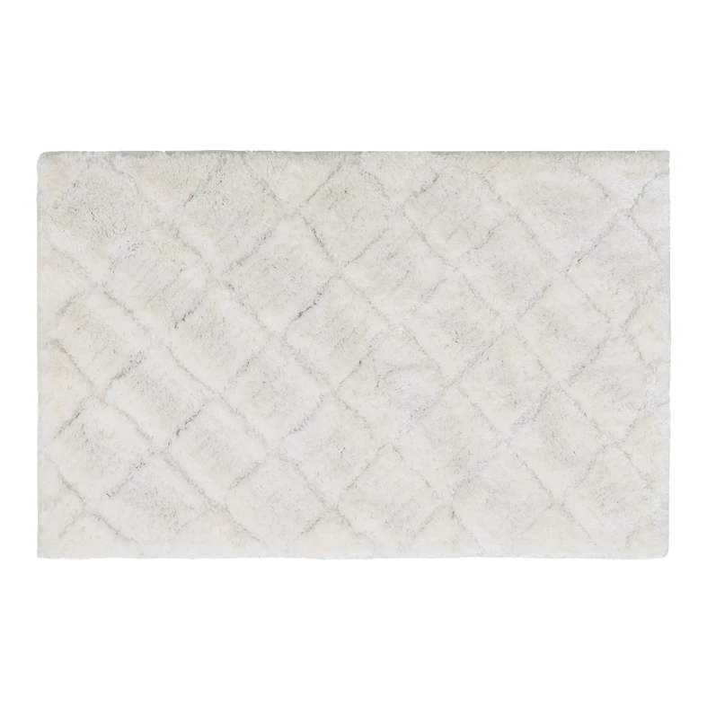 Kúpeľňová predložka biela MICHIGAN 50x80 cm