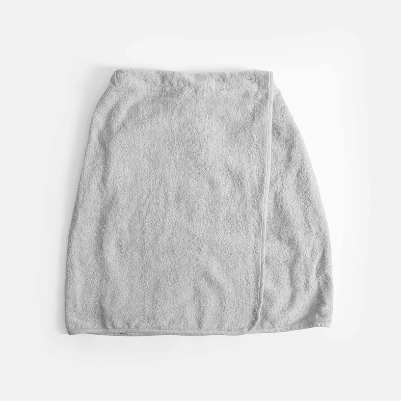 Uterák do sauny v sivej farbe KILT SAUNA&WELLNESS 80x150 cm