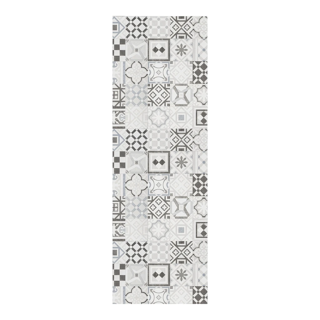 Behúň do kuchyne modrý, s marockým vzorom, 67x200 cm