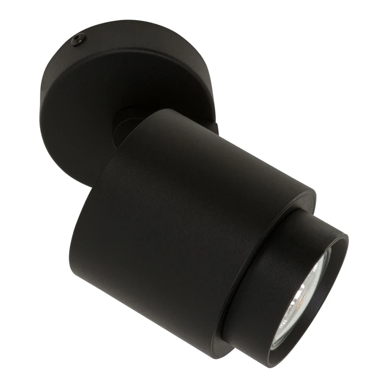 Závesné bodové svietidlo čierne SCOPY1