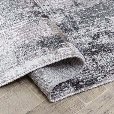 Koberec so strapcami - svetlosivý KASHMIR 80x150 cm