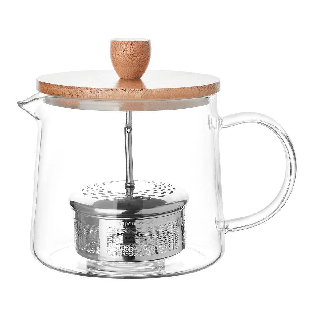 Sklenený džbán so sitkom Albedo 1 l