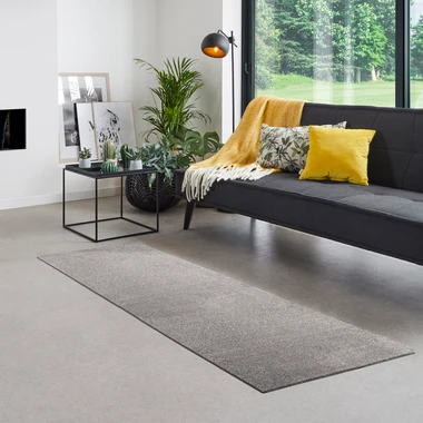 Koberec svetlosivý CLEVER 80x250 cm