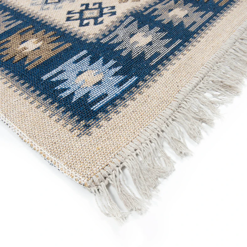 Koberec modrý ALBORG 120x180 cm