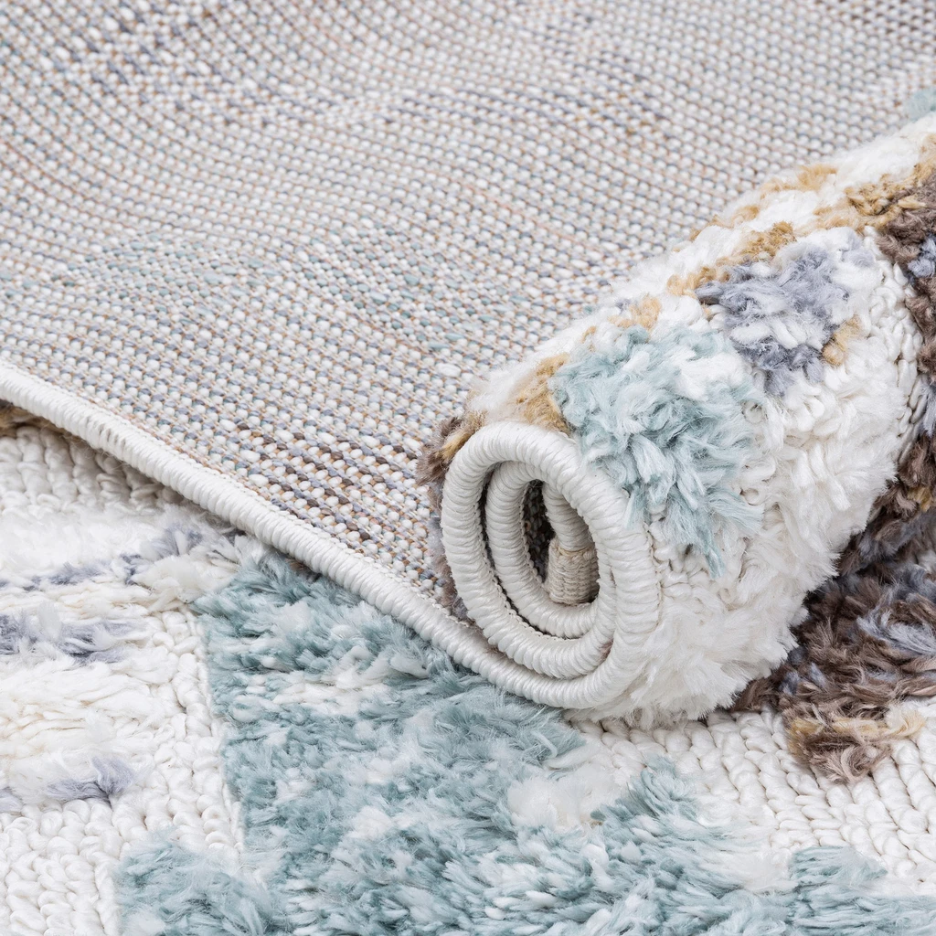 Koberec so strapcami etno vzor NEVADA 120x170 cm