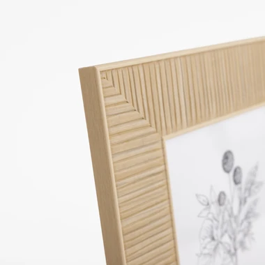 Rám na fotografie v boho štýle 13x18 cm hnedý