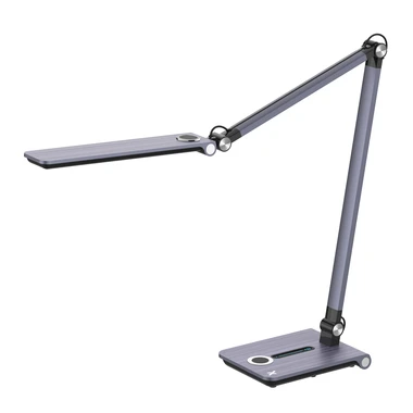 LED stolná lampa CRAFT sivá