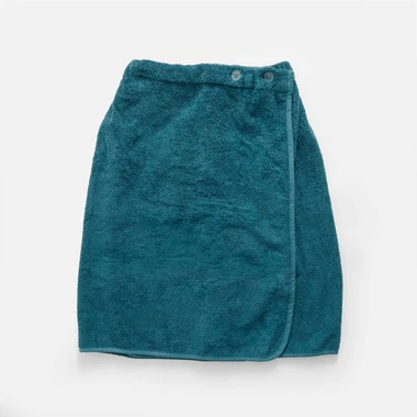 Uterák do sauny v tyrkysovej farbe KILT SAUNA&WELLNESS 80x150 cm