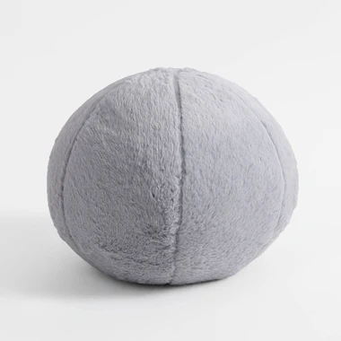 Dekoračný svetlosivý vankúš GLOBE 27 cm