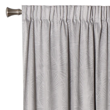 Záves do obývačky sivý BILO 140 x 260 cm