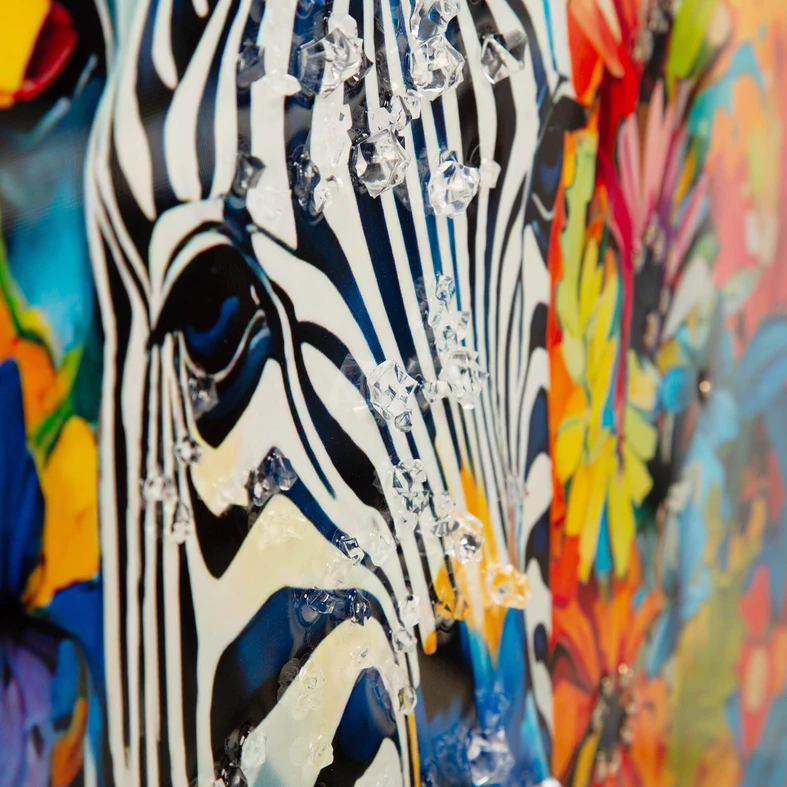 Obraz na plátne ZEBRA I 60x60 cm