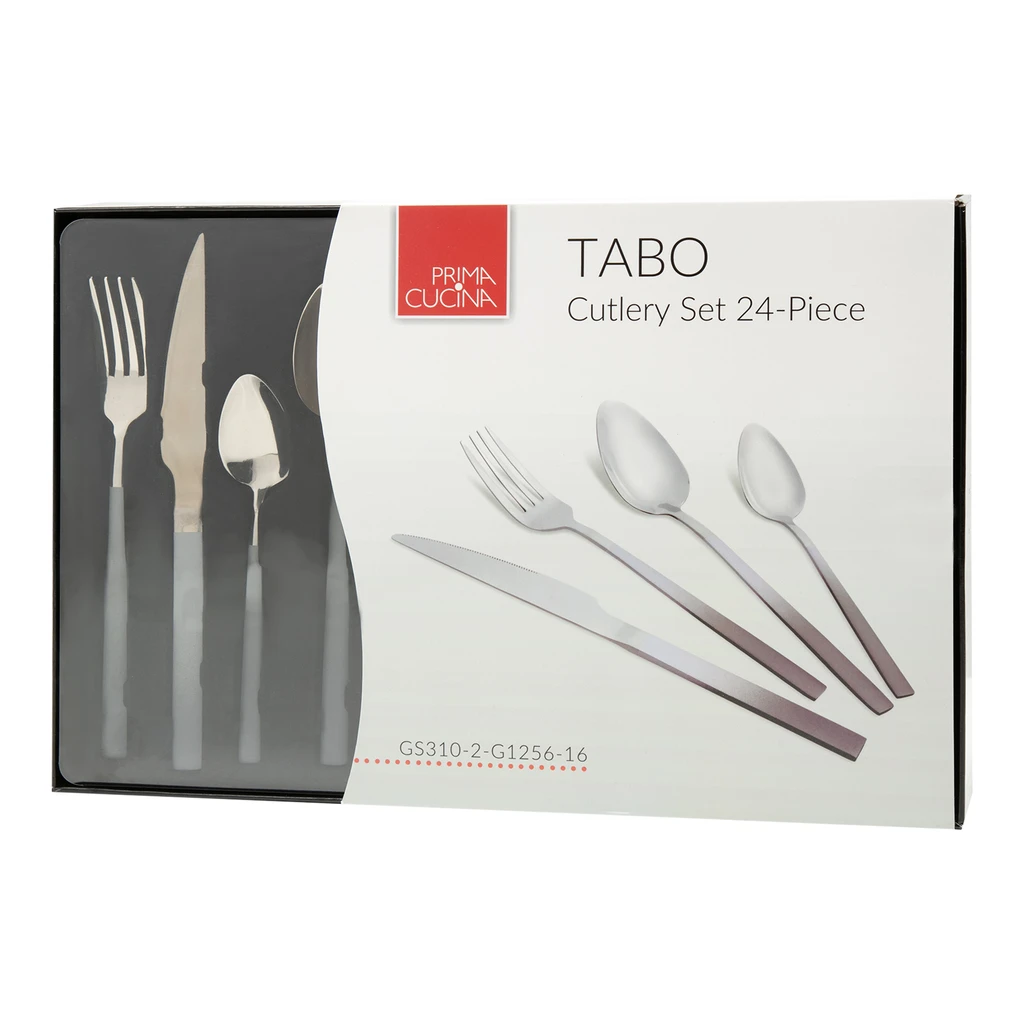 Súprava príborov TABO, 24 ks