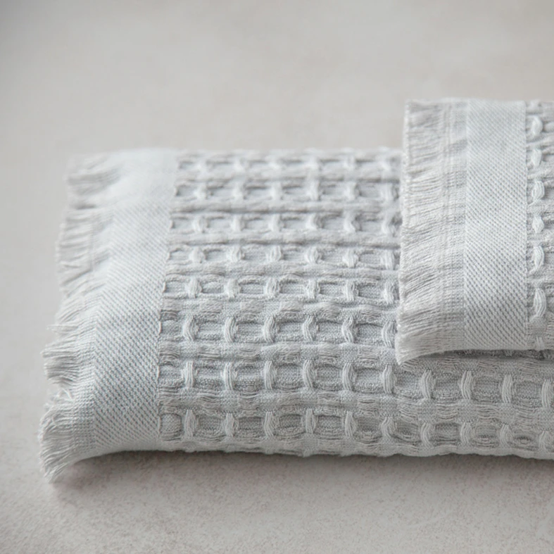 Strieborný bambusový uterák SOFT WAFEL BAMBOO SPA 80x160 cm