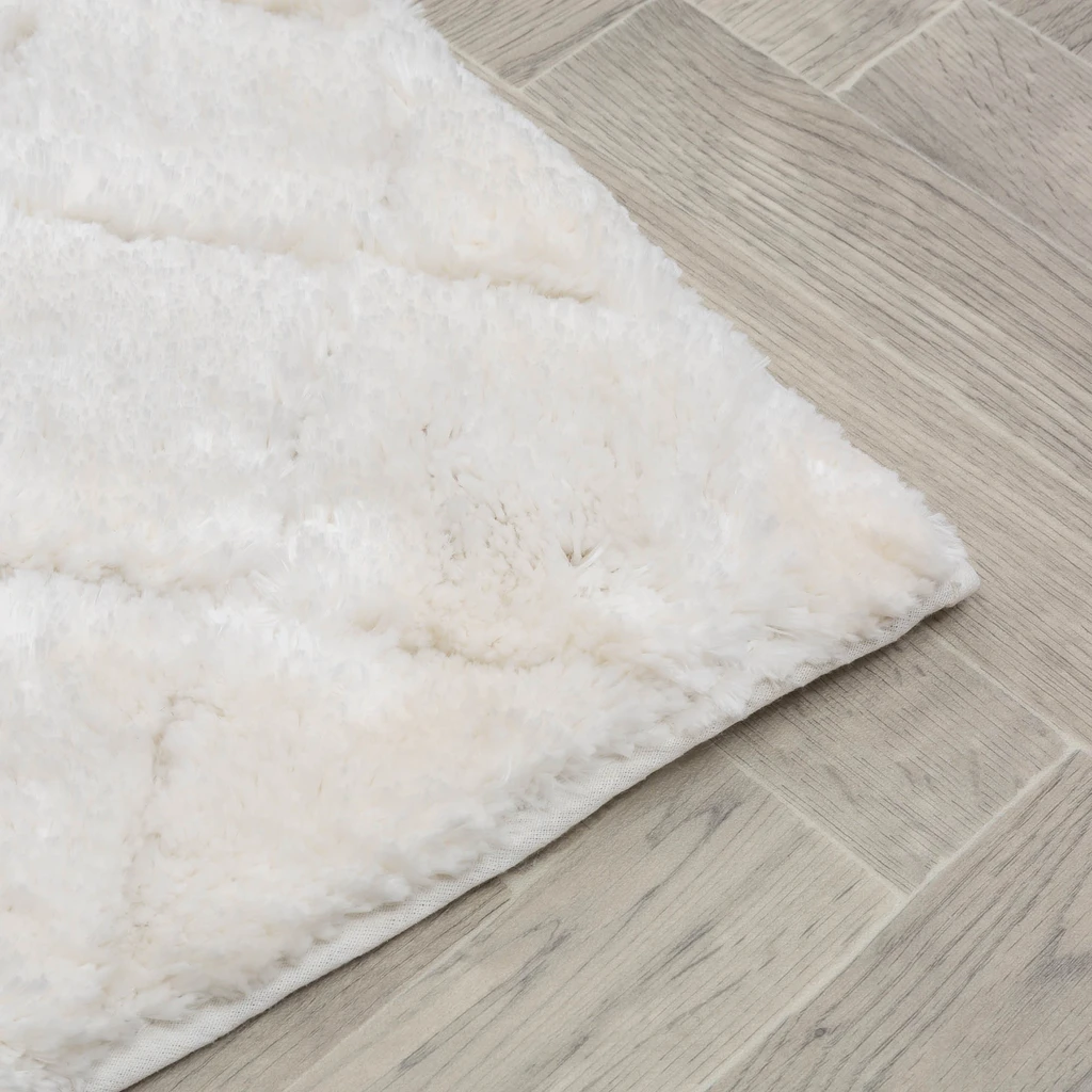 Kúpeľňová predložka biela MICHIGAN 50x80 cm