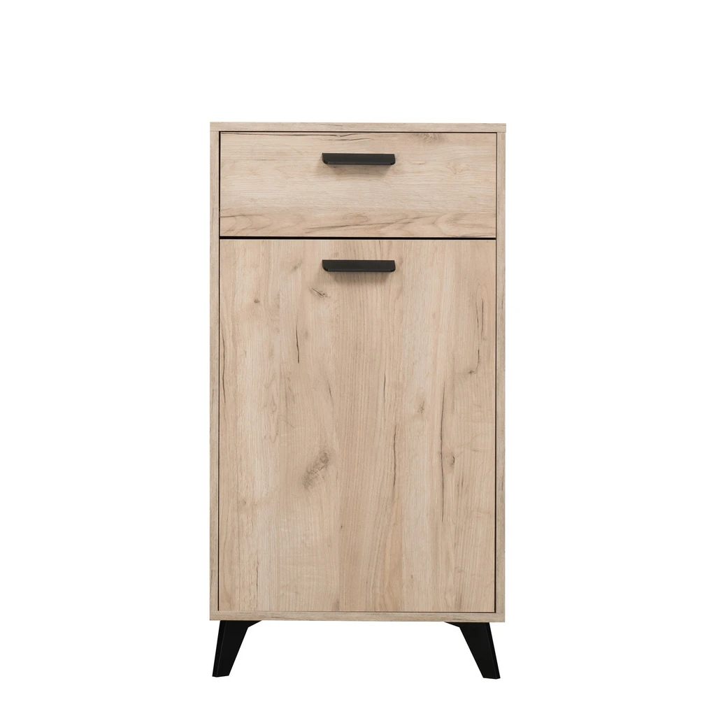 Úzka komoda so zásuvkou a policami UMBRIA