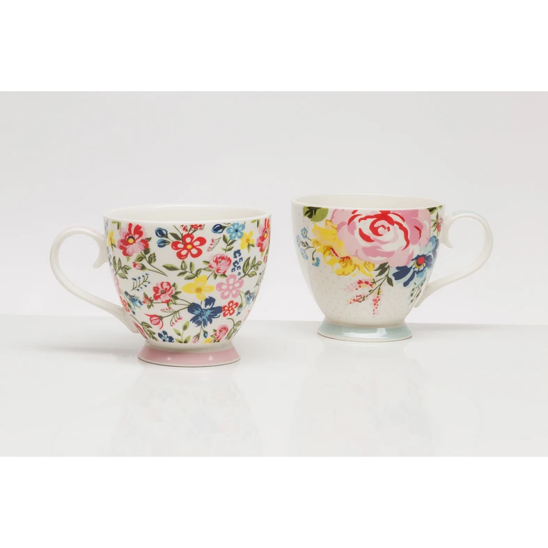 Hrnček s poľnými kvetmi veľký, veľký 450 ml