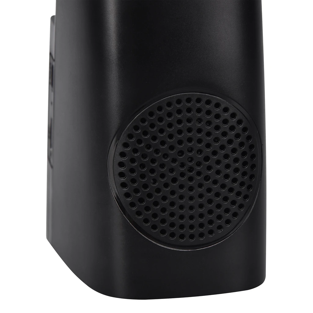 Stolná lampa LED s hodinami a reproduktorom Bluetooth LINUS