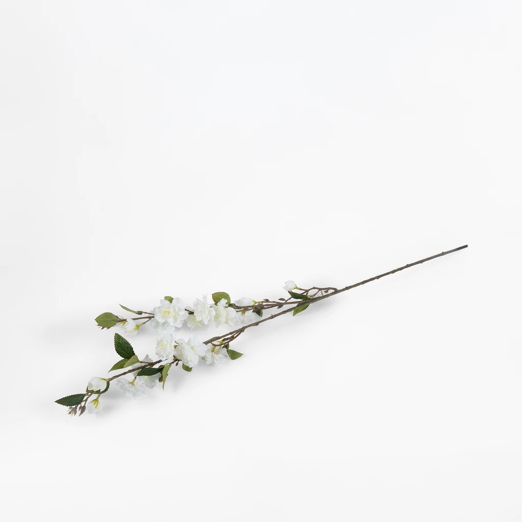 Umelý kvet jablone v bielej farbe 90 cm