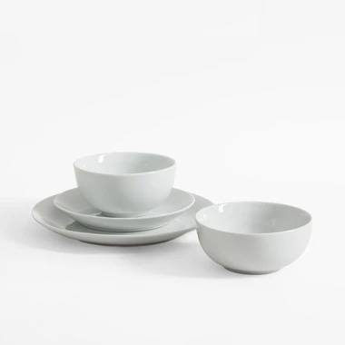 Porcelánový dezertný tanier biely 19 cm