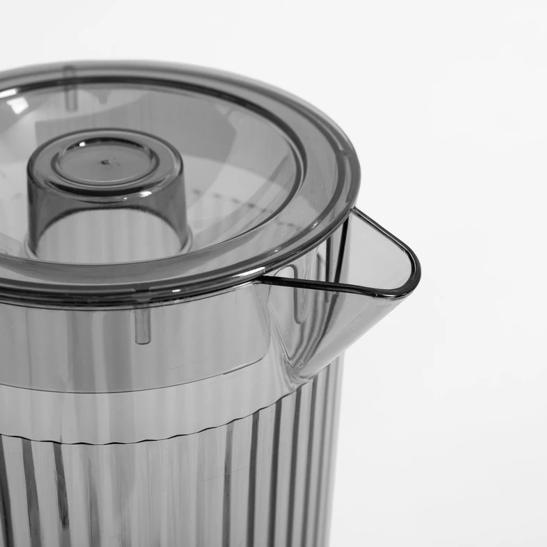 Dzbanek plastikowy do zimnych napojów szary 1,5 l